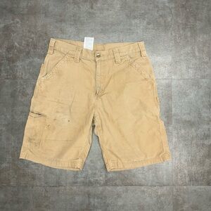 Carhart Khaki Cargo Good Wear Shorts